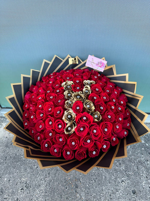 Ramo de 100 rosas