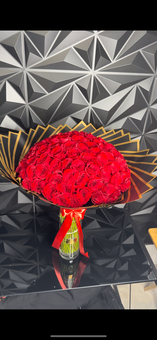 Ramo de 100 rosas