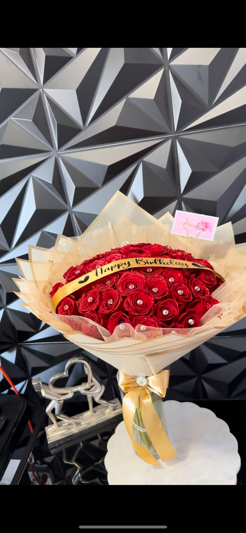 Malla LV de 50 rosas