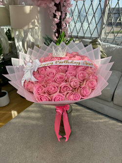 50 Glitter Roses