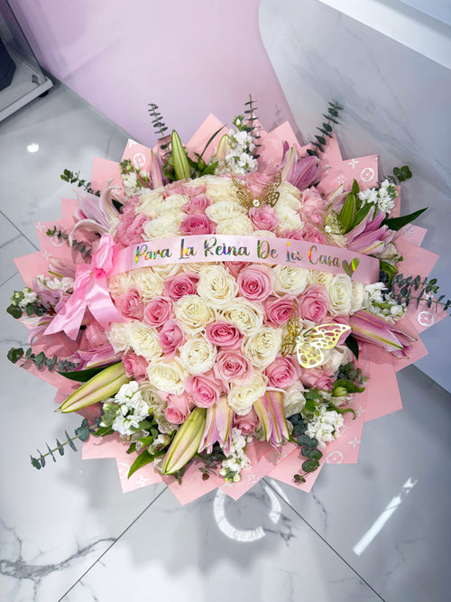 Mother’s Day Rose & Lily Bouquet