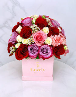 Elegant Rose Symphony Box