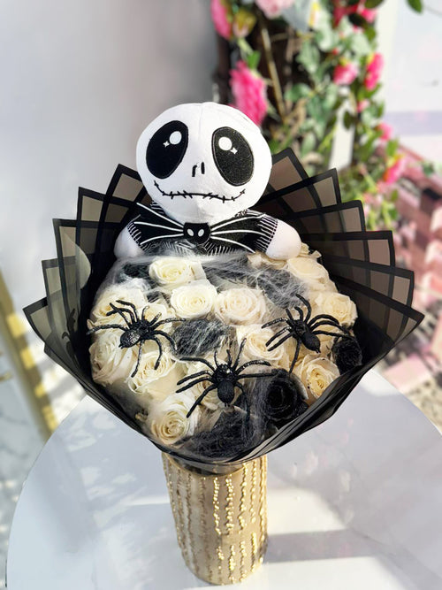 25 Roses Jack Skellington ~ Ramo de Rosas con Jack Skellington