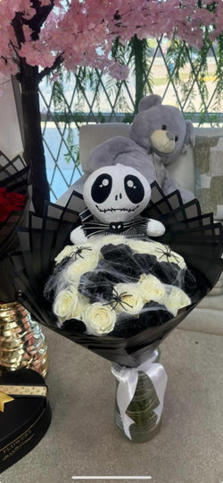 25 Roses Jack Skellington ~ Ramo de Rosas con Jack Skellington