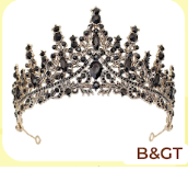 Gold Tiara & Black ($25)
