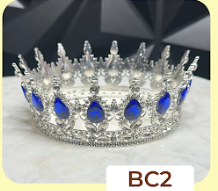 Blue Diamonds Crown