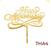 Happy Anniversary topper
