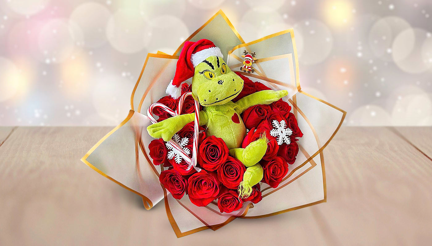 Custom Grinch Bouquet #2