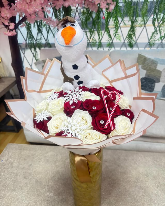 25 Olaf Christmas Bouquet