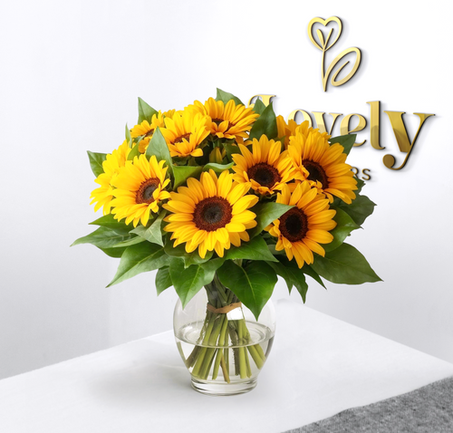 Sunflower Bliss Vase