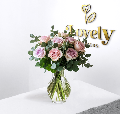 Blush & Lavender Elegance