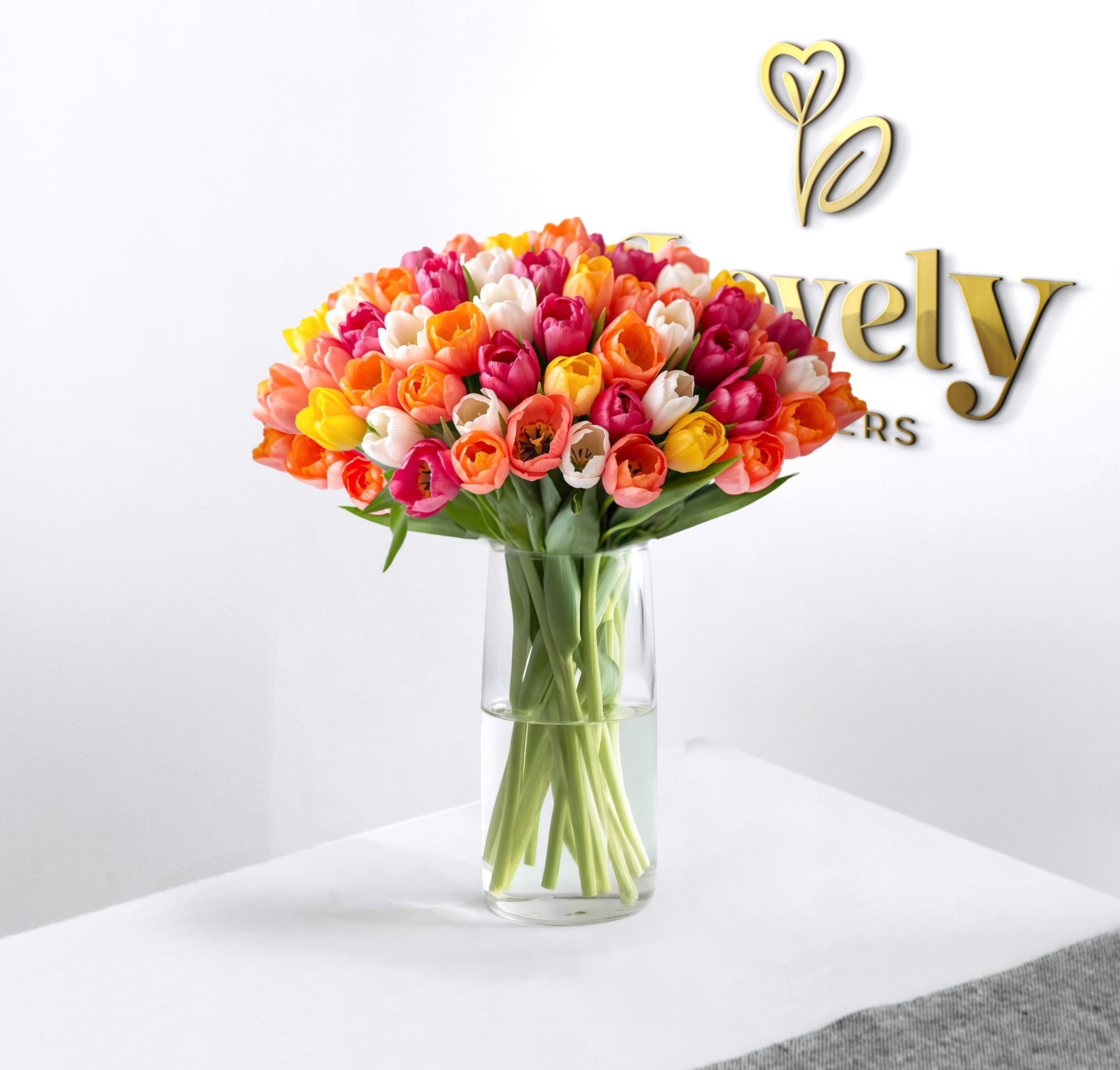 Premium Mixed Tulips Bouquet | Lovely Flowers – Lovely Flowers