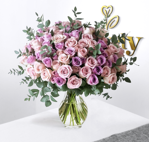 Blush & Lavender Elegance