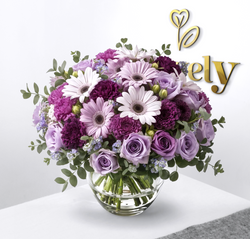 Luxury Purple and Lavender Flower Bouquet