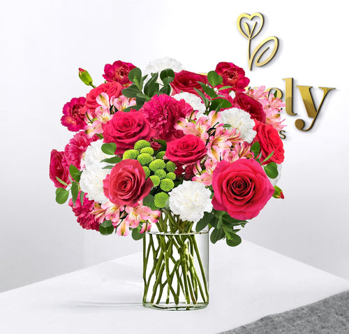 Lovely Pink Embrace Bouquet