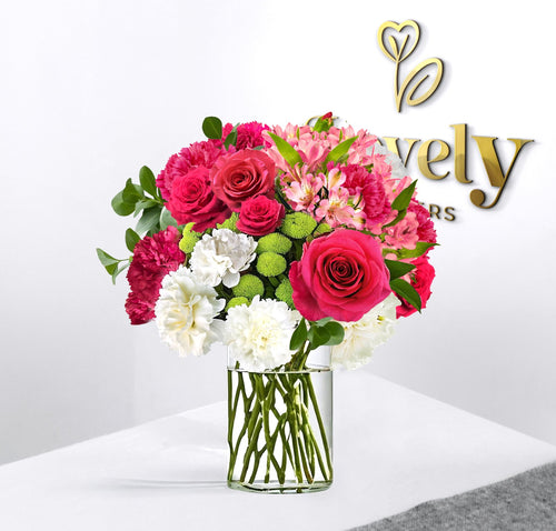 Lovely Pink Embrace Bouquet