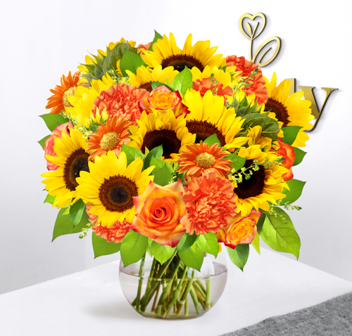 Sunflowers Vibrant Luxury Floral