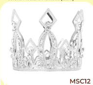Medium Silver Diamonds Medium