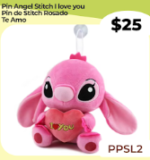 Pink Angel Stitch 8 Inches 20cm
