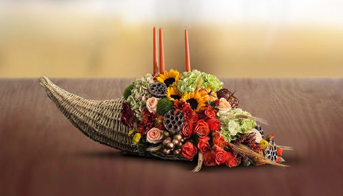 Cornucopia Candles