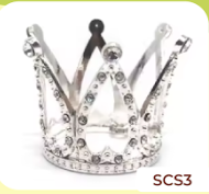 Corona pequeña de plata